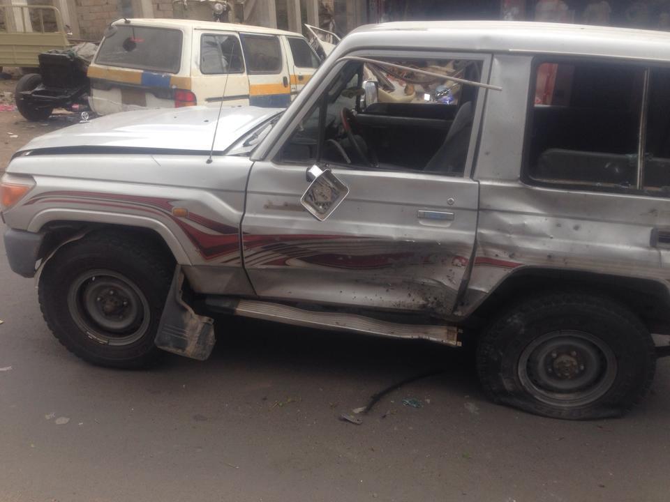 نجاة العقيد عبده محمد فرحان نائب مدير امن محافظة إب من محاولة إغتيال