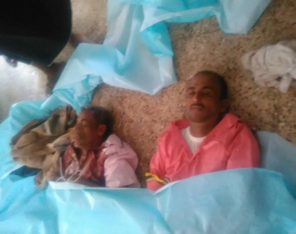 الصورة للشهيد أيمن الصبيحي