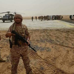 شاهد صورة من وسط مطار صرواح بعد سيطرة الجيش الوطني عليه