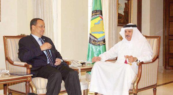 الزياني وولد الشيخ يلتقيان في الرياض لبحث تطورات الاوضاع في اليمن