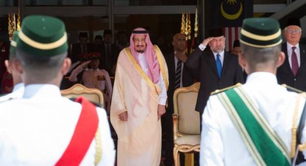 الملك سلمان في ماليزيا