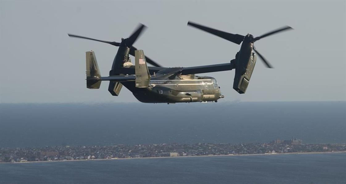 تحطم طائرة عسكرية أمريكية على متنها 26 من «المارينز»