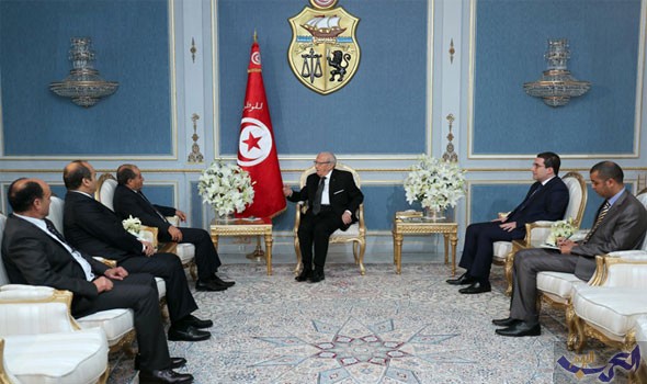 الباجي قايد السبسي يبحث مع محمود جبريل تطوّرات الملف الليبي