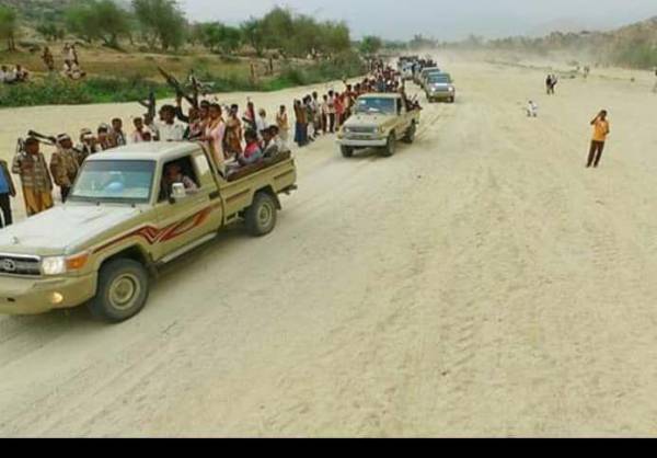 حجة:مليشيا الحوثي تقصف “العبيسة” والطيران يتدخل لأول مرة