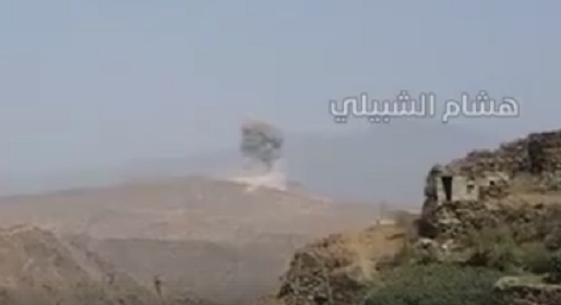 بالفيديو | مقاتلات التحالف العربي تساند أبناء حجور والابطال يهتفون يحميك ياسلمان يحميك