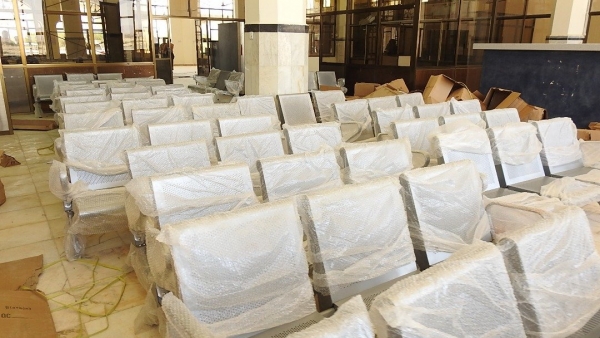 السلطة المحلية بشبوة تعلن إنجاز 60% من مشروع تأهيل مطار عتق الدولي