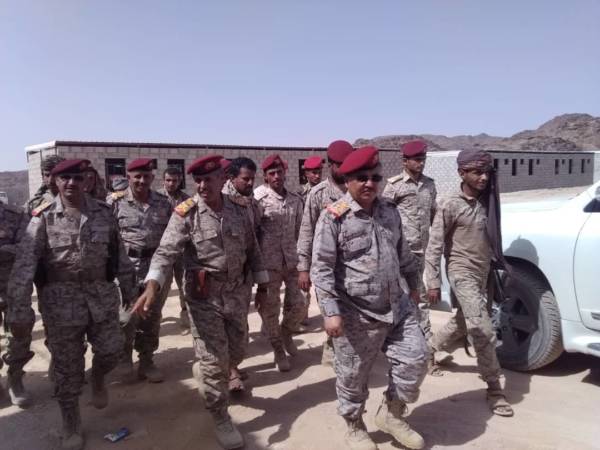 المفتش العام للقوات المسلحة اللواء “القميري” يتفقد مركز الرويك التدريبي