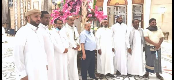 وفد مجلس تهامة الوطني يلتقي رئيس البرلمان اليمني سلطان البركاني