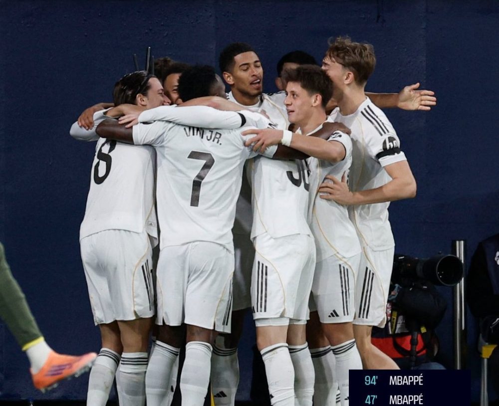 مبابي يحسمها بـ "بانينكا".. ريال مدريد يحسم نتيجة مباراة فياريال بثنائية وينتزع صدارة الليجا مؤقتاً