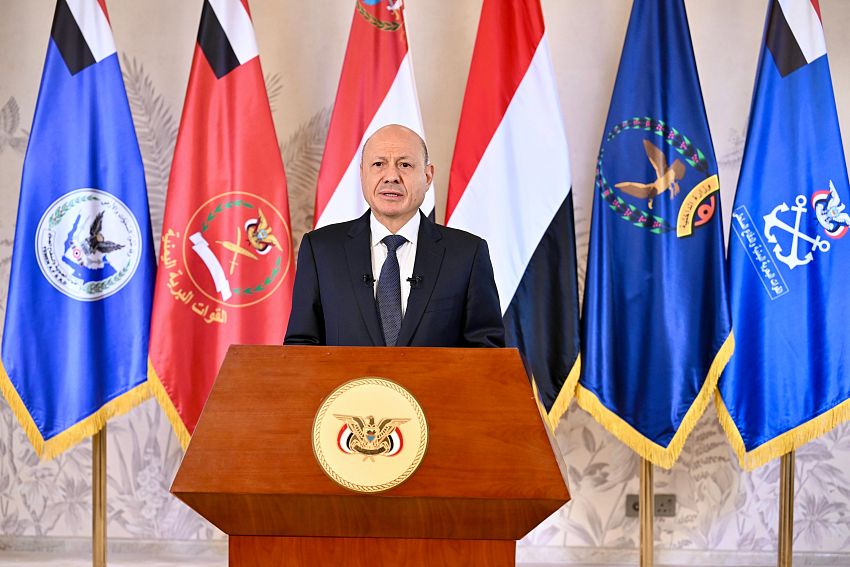 العليمي يعلن ساعة الحسم الكبرى: إعلان بدء معركة التحرير الشاملة لاستعادة الدولة