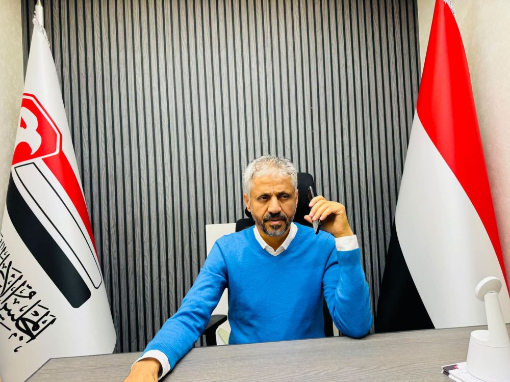 ماذا بحث حمود المخلافي مع الرئيس رشاد العليمي بشأن جبهات تعز؟