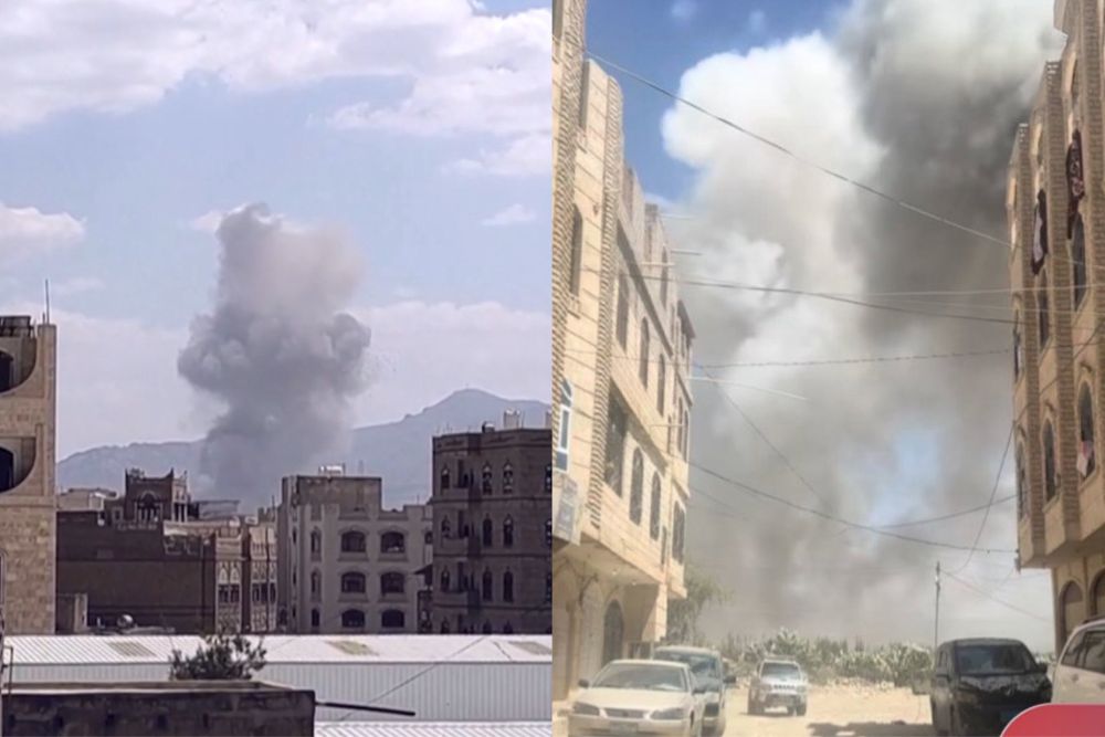 غارات مكثفة تستهدف قيادات حوثية بصنعاء تزامناً مع انطلاق عملية «فجر اليمن»